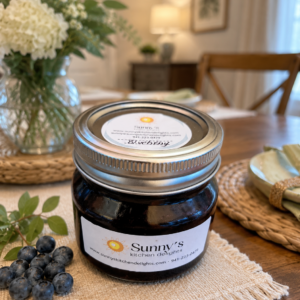 Blueberry preserve